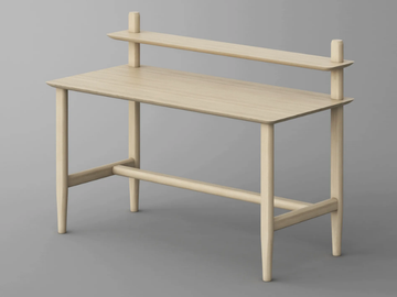 AETAS - Solid wood secretary by Vitamin Design - view 2